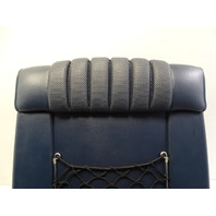 80 Mercedes W116 300SD seat cushion back, left front, blue