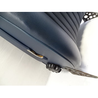 80 Mercedes W116 300SD seat cushion back, left front, blue