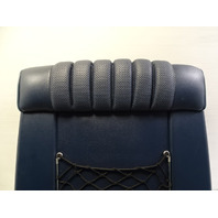 80 Mercedes W116 300SD seat cushion back, right front, blue