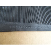 80 Mercedes W116 300SD floor mat, all weather rubber trunk cargo liner 1166840505