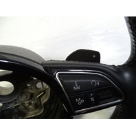 11 Audi A8 D4 Steering Wheel, Multifunction, w/ Paddle, Black 4H0419091