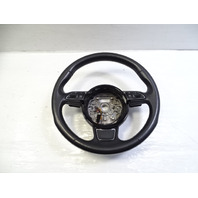 11 Audi A8 D4 Steering Wheel, Multifunction, w/ Paddle, Black 4H0419091