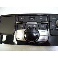 11 Audi A8 D4 Switch, Multimedia MMI Radio NAV Control 4H1919600D