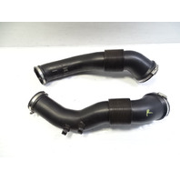 11 Audi A8 D4 air intake pipe tube duct set left/right 4h0129616g 4h0129615d
