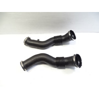 11 Audi A8 D4 air intake pipe tube duct set left/right 4h0129616g 4h0129615d