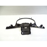 11 Audi A8 D4 trim, instrument cluster surround bezel, 4h1853173 4h0820911b silver