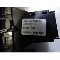 11 Audi A8 D4 trim, instrument cluster surround bezel, 4h1853173 4h0820911b silver