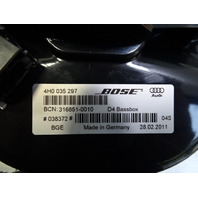 11 Audi A8 D4 Speaker, Door Woofer Bose Front Left 4H0035297