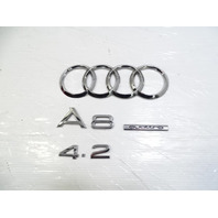 11 Audi A8 D4 Emblem, Rear Trunk Lid Badge A8 4.2