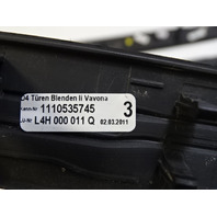 11 Audi A8 D4 trim set, door panel wood, 4pc 4h0867409 4h0867420