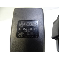 11 Audi A8 D4 seat belt buckle set, rear, black, 4h0857739 4h0857740