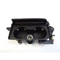 11 Audi A8 D4 Trim, Center Console Cupholder Gloss Black 4H1858601A
