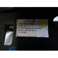 11 Audi A8 D4 trim, center console wood bezel, 4h1864348a