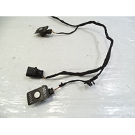11 Audi A8 D4 parking sensors, rear bumper, harness w/sensors 4h0971104c