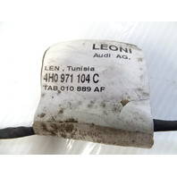 11 Audi A8 D4 parking sensors, rear bumper, harness w/sensors 4h0971104c