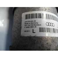 11 Audi A8 D4 Shock Strut, Air Suspension Left Right 4H0616001M