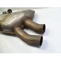 11 Audi A8 D4 exhaust muffler resonator center 4h0253411