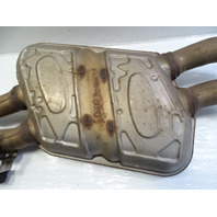 11 Audi A8 D4 exhaust muffler resonator center 4h0253411