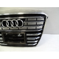 11 Audi A8 D4 grille, hood front grill, 4h0853651g