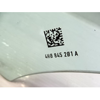 11 Audi A8 D4 Glass, Door Window Front Left 4H0845201A