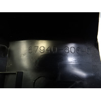 10 Lexus GX460 trim, door step sill plate,  left rear 67940-60040 black