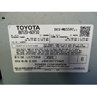 FOR PARTS 10 Lexus GX460 receiver, cd player dash control unit 86120-60f50