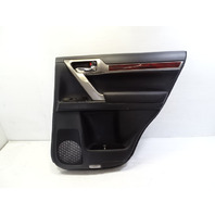 10 Lexus GX460 door panel, right rear, 67630-60D40 black