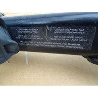 10 Lexus GX460 tow trailer hitch assembly, oem PT228-60100