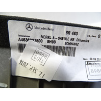 2015 Mercedes W463 G63 trim, interior A-pillar, right, 4636927600 alcantara