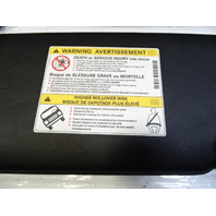 2015 Mercedes W463 G63 sunvisors, left / right, black 4638100510 4638100610