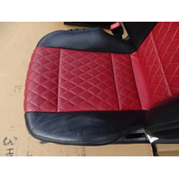 2015 Mercedes W463 G63 seats, front/rear, black/red