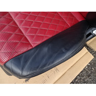 2015 Mercedes W463 G63 seats, front/rear, black/red