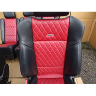 2015 Mercedes W463 G63 seats, front/rear, black/red