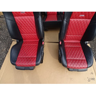 2015 Mercedes W463 G63 seats, front/rear, black/red