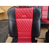 2015 Mercedes W463 G63 seats, front/rear, black/red