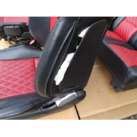 2015 Mercedes W463 G63 seats, front/rear, black/red