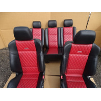 2015 Mercedes W463 G63 seats, front/rear, black/red
