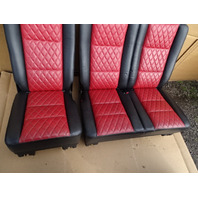 2015 Mercedes W463 G63 seats, front/rear, black/red