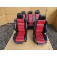 2015 Mercedes W463 G63 seats, front/rear, black/red