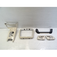 2015 Mercedes W463 G63 trim set, center console storage tray, shifter bezel navi grab handle, 4636807217