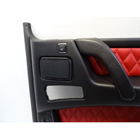 2015 Mercedes W463 G63 door panel, right rear 4637305651 black/red