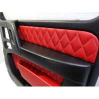 2015 Mercedes W463 G63 door panel, right front 4637203800 black/red