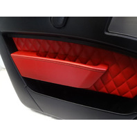 2015 Mercedes W463 G63 door panel, left front 4637203700 black/red