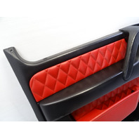 2015 Mercedes W463 G63 door panel, left front 4637203700 black/red