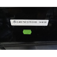 2015 Mercedes W463 G63 door panel, back 5th door, black/red 4637403170