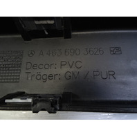 2015 Mercedes W463 G63 trim, interior, b-pillar, left, black 4636903626