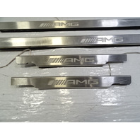 2015 Mercedes W463 G63 trim set, illuminated door step sill scuff plate AMG