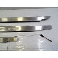 2015 Mercedes W463 G63 trim set, illuminated door step sill scuff plate AMG