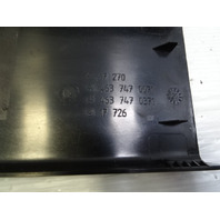 2015 Mercedes W463 G63 trim, rear door paneling, top center, black 4637470071