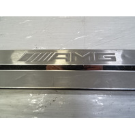 2015 Mercedes W463 G63 trim, 5th door step sill 4636806501 AMG Logo